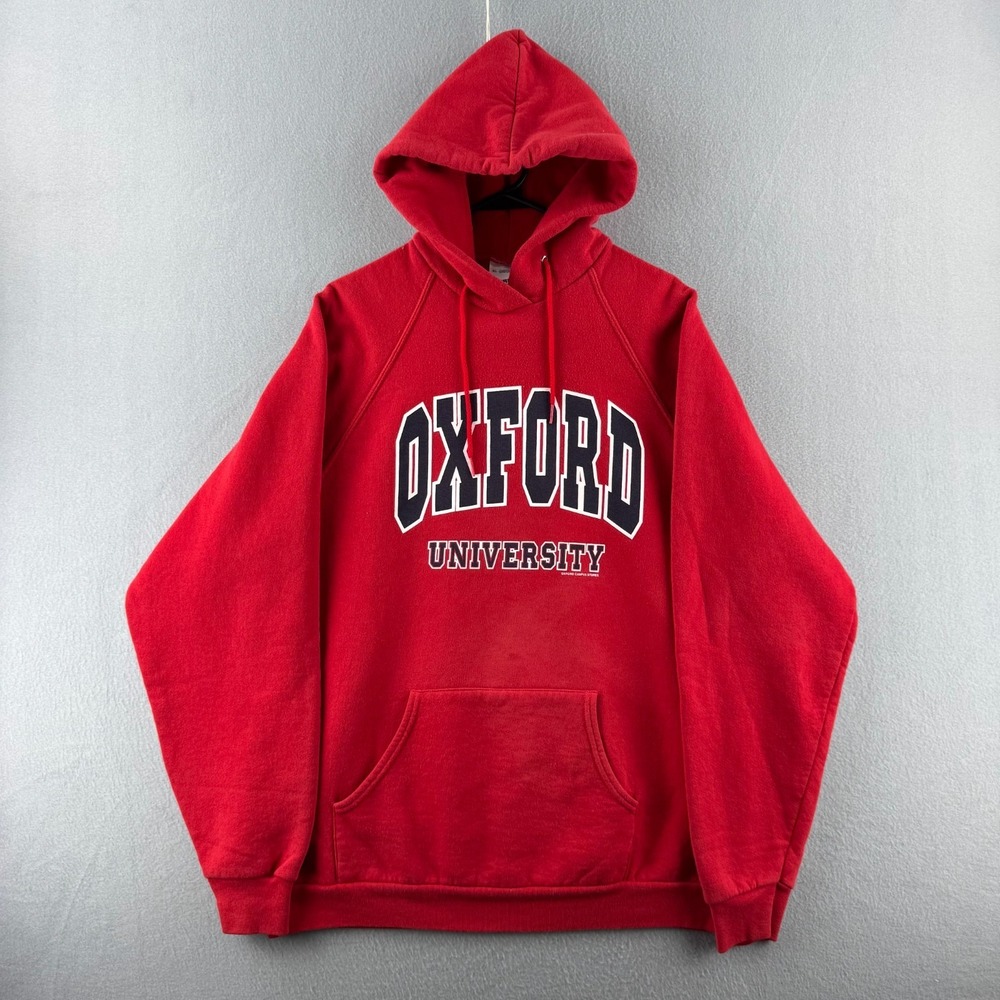 Vintage Oxford University Sweatshirt Mens XL‎ Screen Stars Y2K Hoodie College